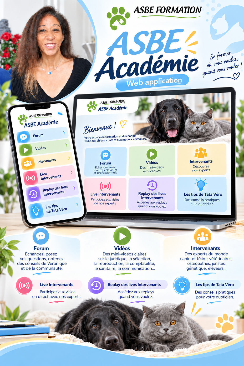 Application ASBE Academie - Centre de formation